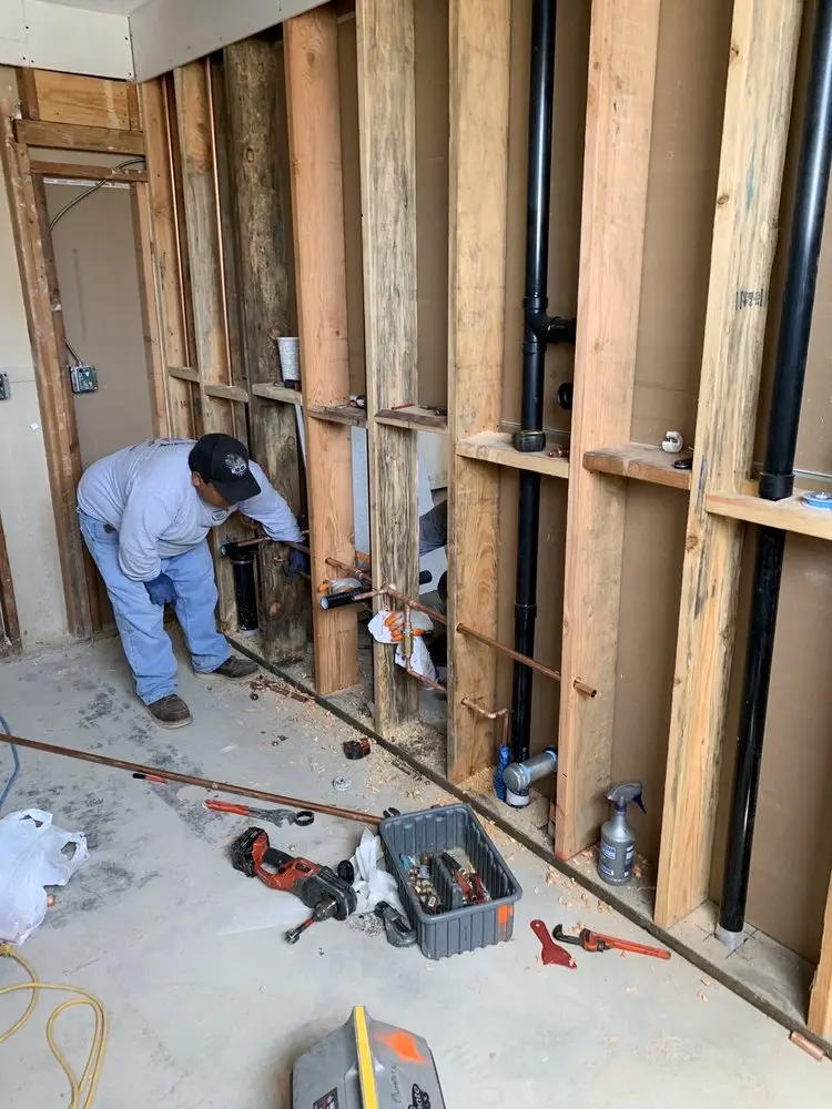 Commercial rough-in plumbing for Gas Line Repair in Journal Square